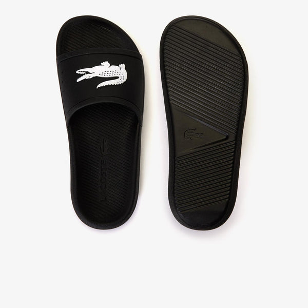 Lacoste (men’s black croc slides)