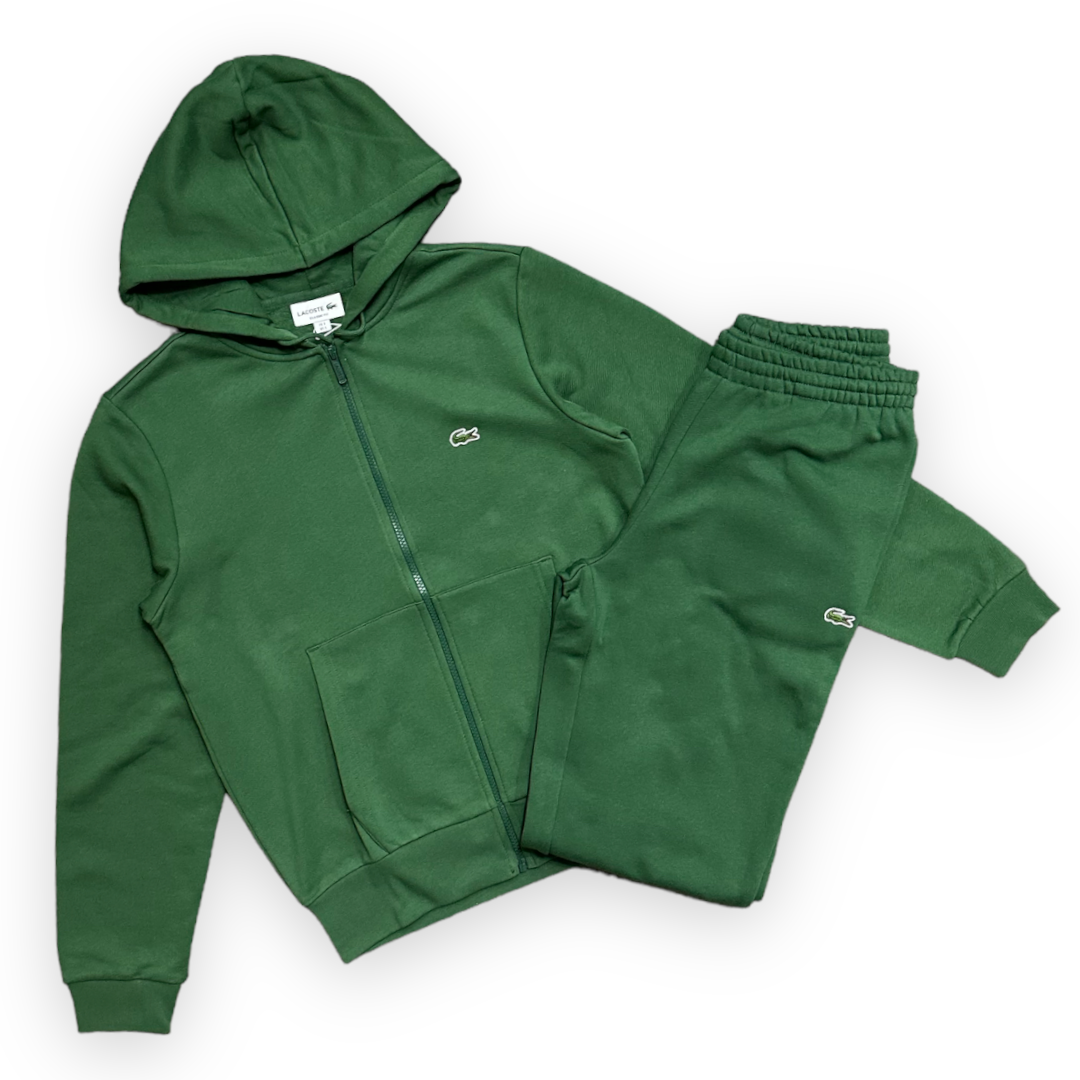 Lacoste (men's green jogging set)