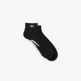 Lacoste Men's Sport Low Cut Socks – Black/Gray