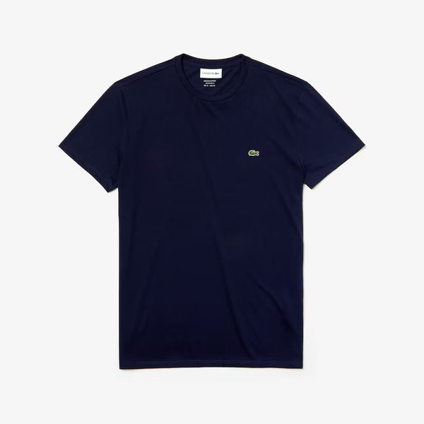 Lacoste (Men's Crewneck Pima Cotton Jersey navy T-Shirt)