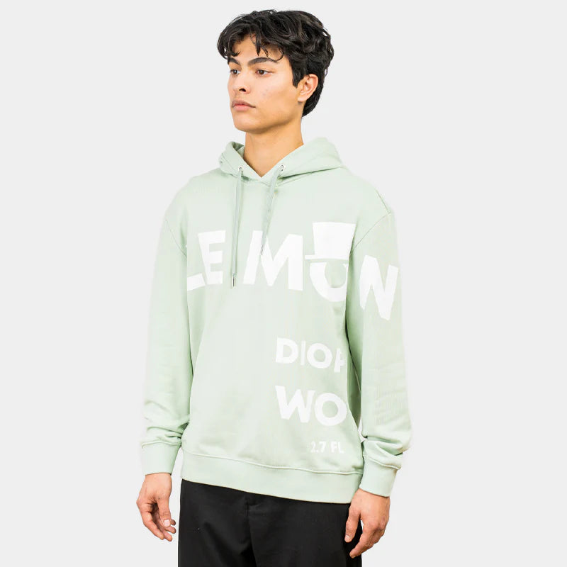 Le Monsieur (Aqua Gray Diop Wood Hoodie)