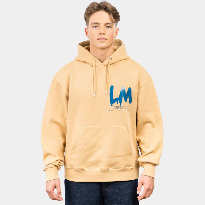 Le Monsieur (Beige Graffiti Lm Hoodie)