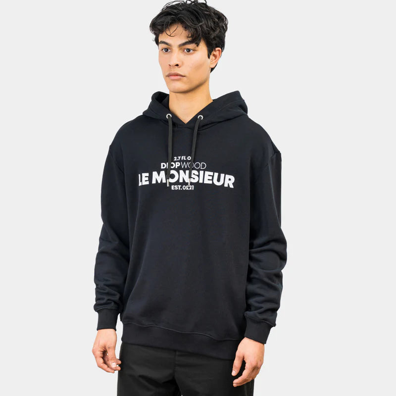 Le Monsieur (Black Est. 0221 Hoodie)