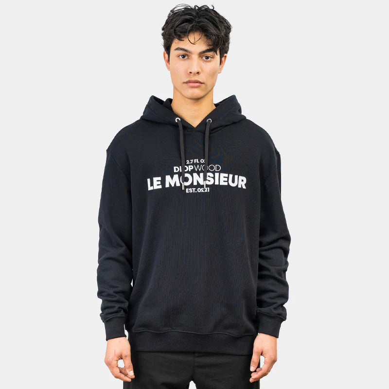 Le Monsieur (Black Est. 0221 Hoodie)