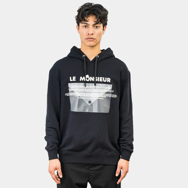 Le Monsieur (Black Letter Hoodie)