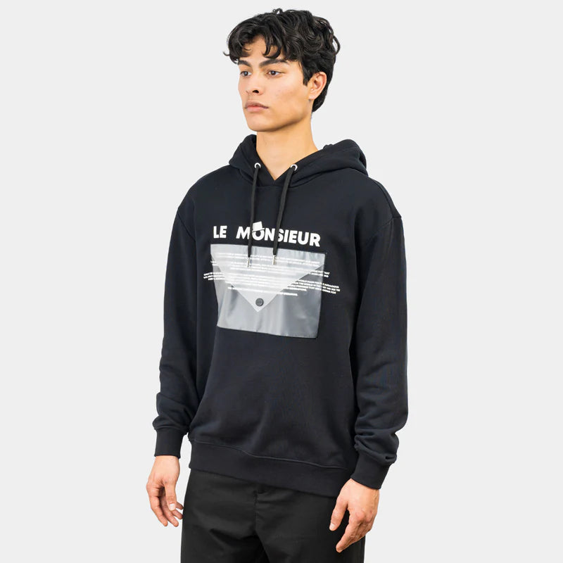 Le Monsieur (Black Letter Hoodie)