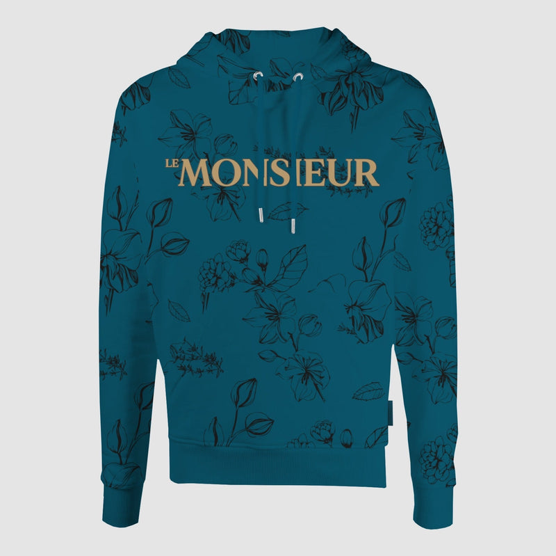 le monsieur (blue notes allover hoodie)