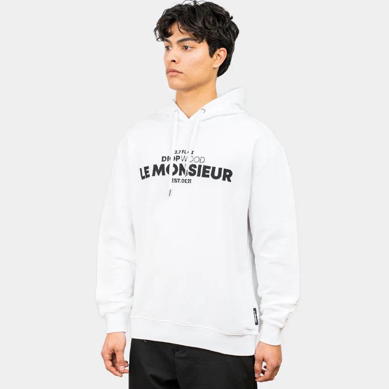 Le Monsieur (White Est. 0221 Hoodie)