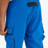Life code (royal blue nylon shorts cargo pocket)