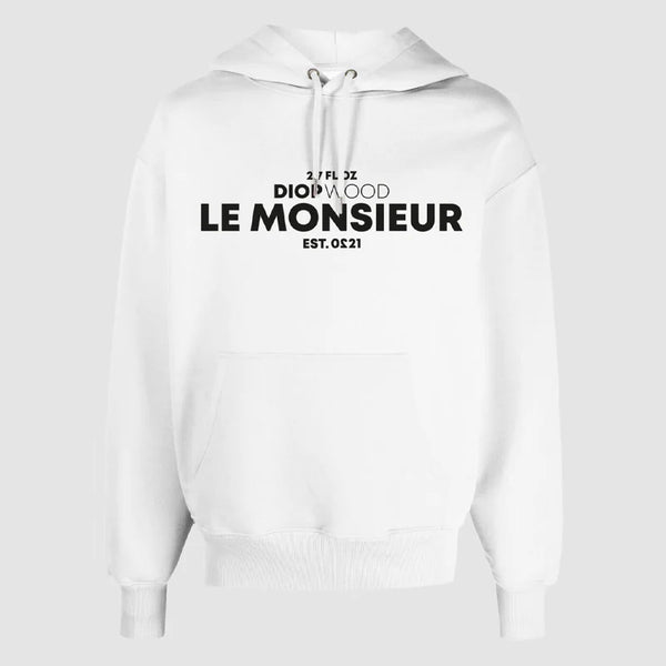 Le Monsieur (White Est. 0221 Hoodie)