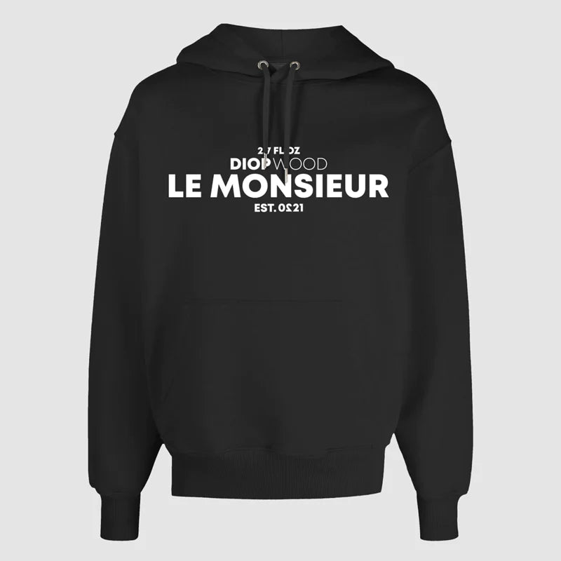 Le Monsieur (Black Est. 0221 Hoodie)