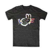 Mckoy deluxxe (black “love crewneck t-shirt)