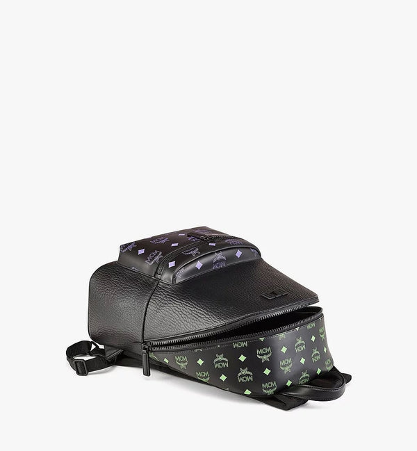 Mcm (Stark Backpack in Color Splash Logo Leather)