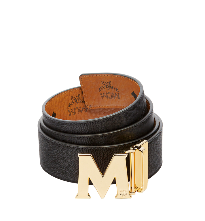 MCM (cognac Claus M Reversible Belt 1.75" in Visetos)