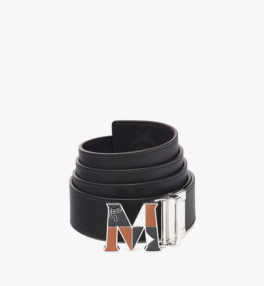 [MCM]★韓国人気★M-Art Visetos Reversible Belt 1.5 Adjustable M-Art Reversible Belt 1.5” in Visetos Cognac
