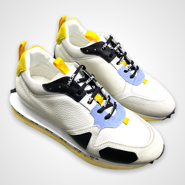 MCM (women yellow/black Mach 76 Lace Up sneaker)