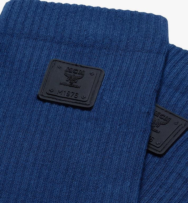 MCM (Blue 1976 Logo Plate Socks)