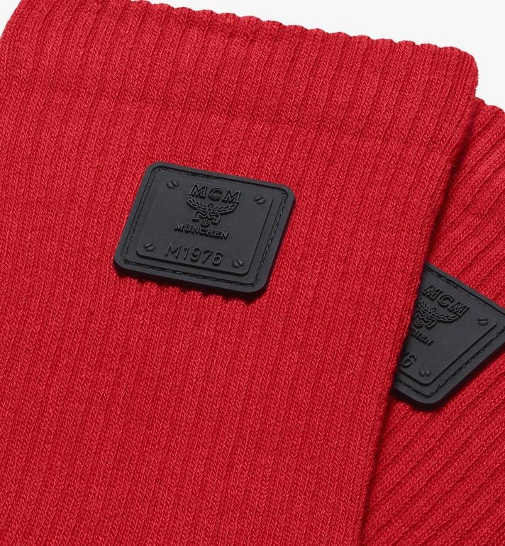 MCM (Red 1976 Logo Plate Socks)