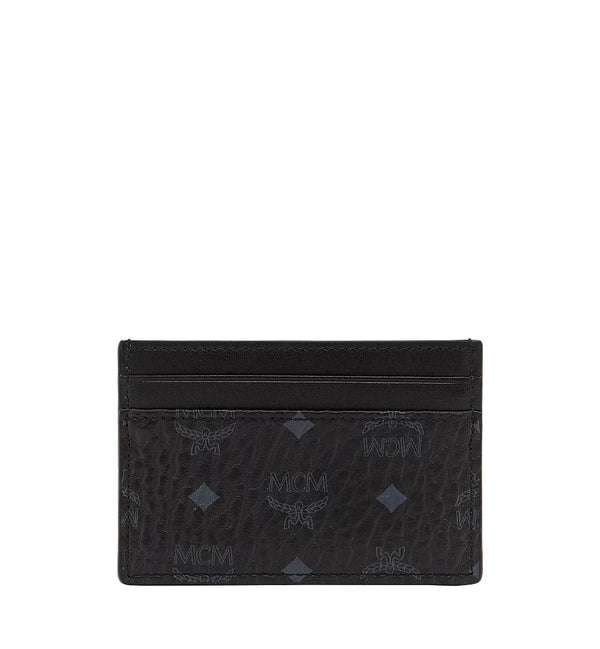 Mcm (black Card Case in Visetos Original)