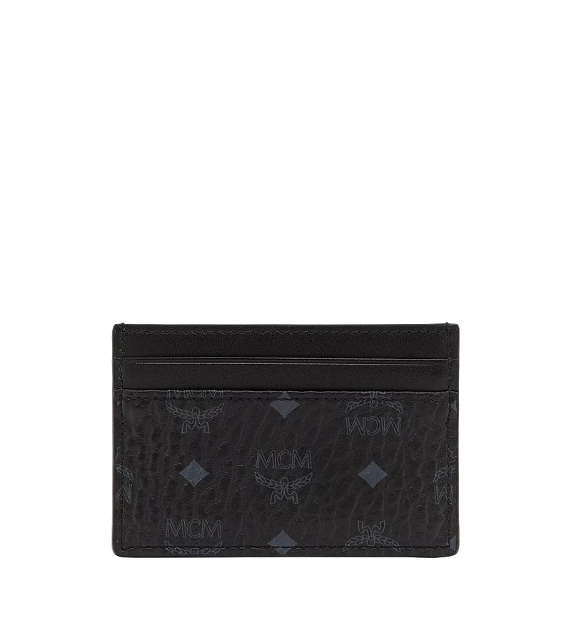 Mcm (black Card Case in Visetos Original)