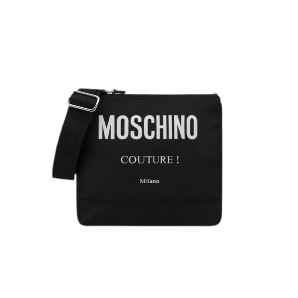 Moschino (black couture shoulder bag)