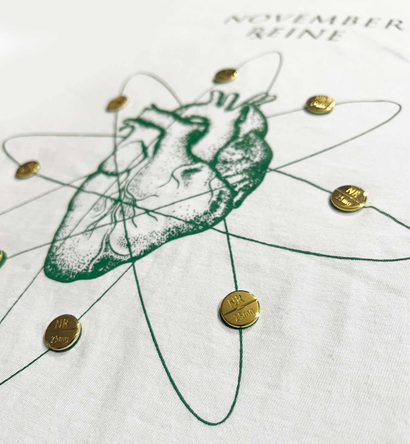 November Reine (Atomic Heart White/Green Gold T-Shirt)