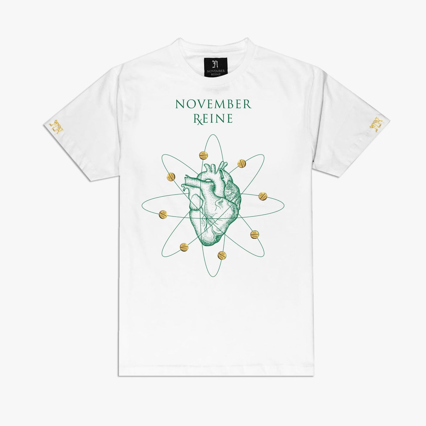 November Reine (Atomic Heart White/Green Gold T-Shirt)