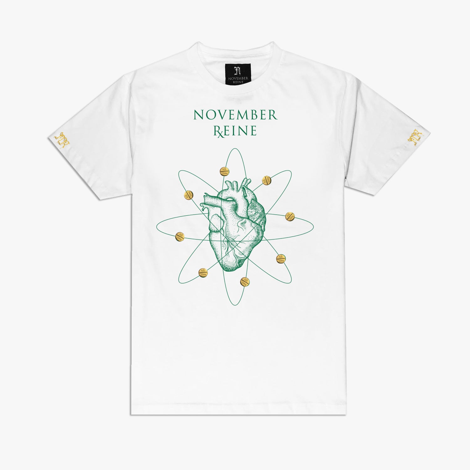 November Reine (Atomic Heart White/Green Gold T-Shirt)