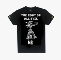November Reine (black the root of all evil t-shirt)
