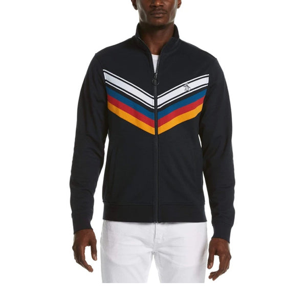 Penguin (navy blue/multi zip up jacket)