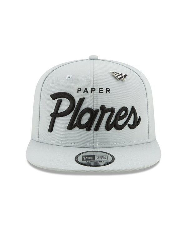 Planes (Sliver/black snapback)