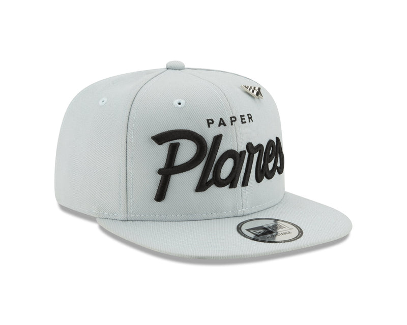 Planes (Sliver/black snapback)