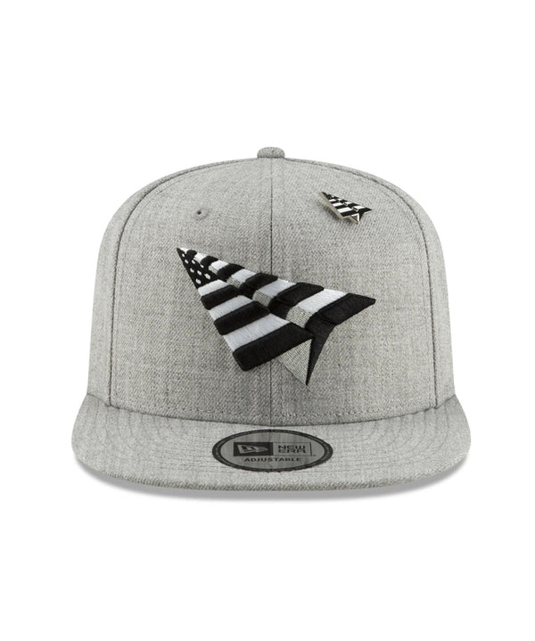 Planes (Grey crown old school Snapback)