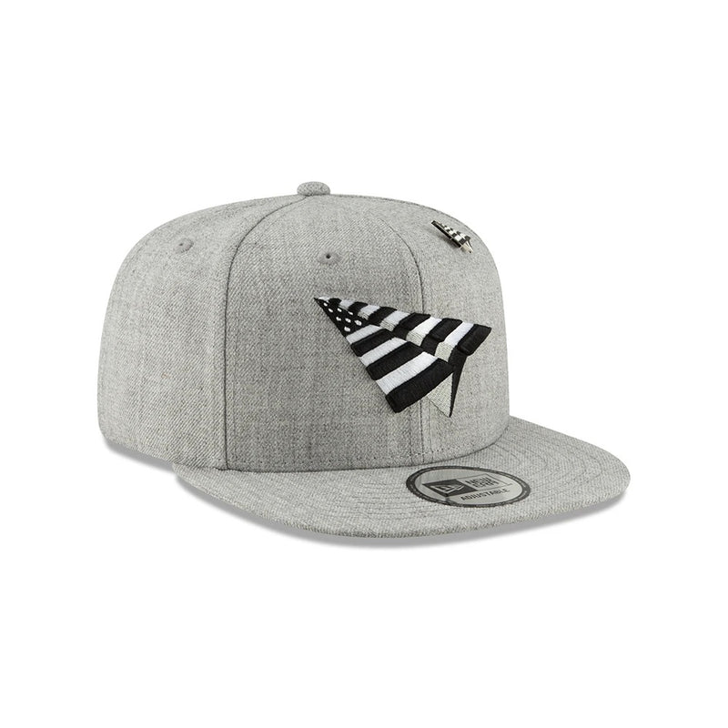 Planes (Grey crown old school Snapback)