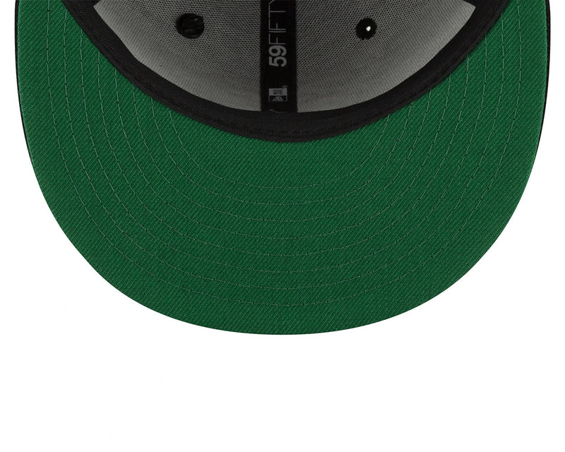 Planes (black/green crown fitted Hat)