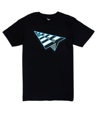 Planes Crewneck Tee Black/Blue/White
