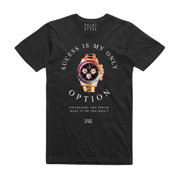 Point blank (black “Rollie success t-shirt)