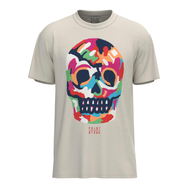 Point blank (white fever skull t-shirt)