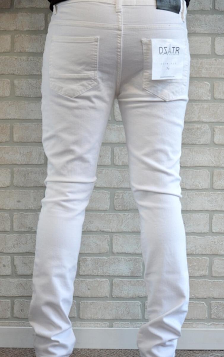 Premium Disaster Men's white Ultra stretch jean