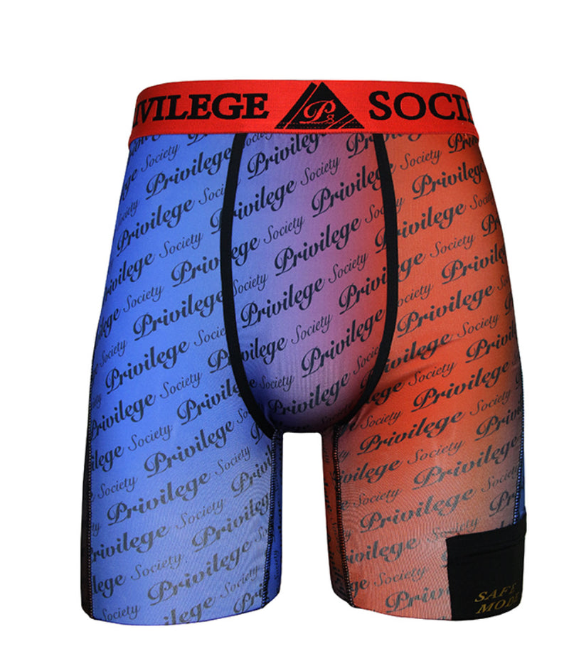 PRIVILEGE SOCIETY (2 Tone Mono Script boxers )