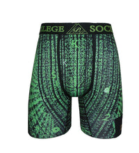 Privilege Society Matrix Graphic Boxer Briefs Green
