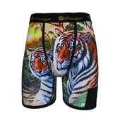 Privilege Society Tiger Graphic Boxer Briefs Multi