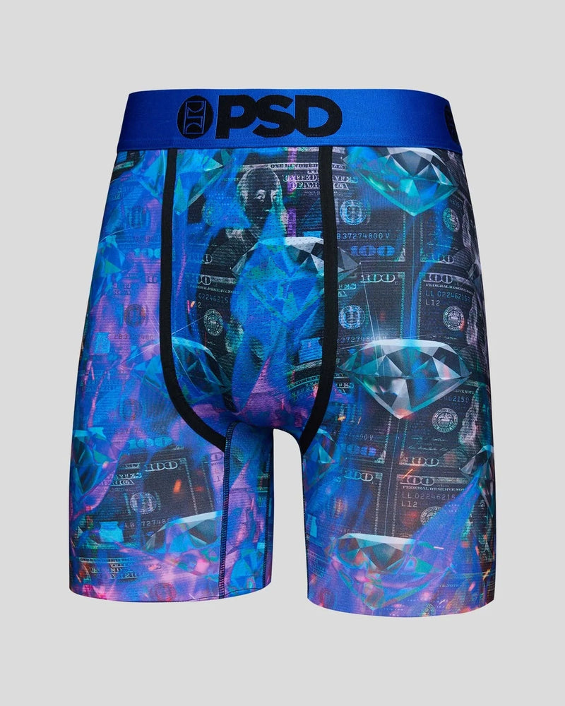 PSD Thermal Money Diamonds Blue Boxer