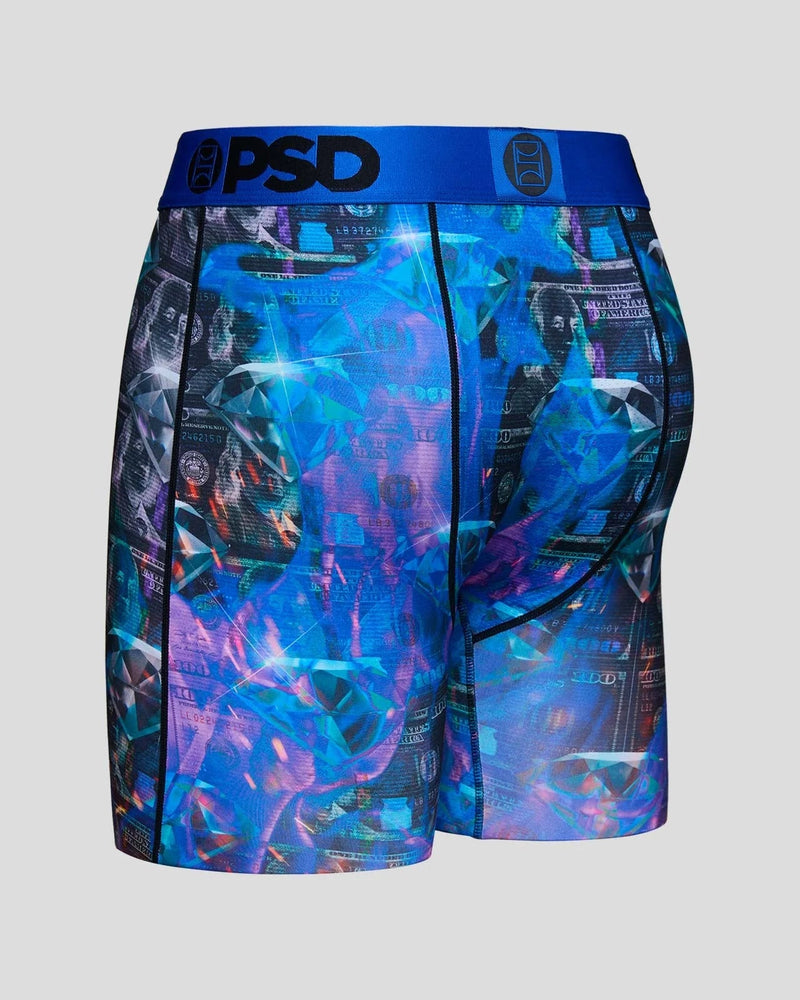 PSD Thermal Money Diamonds Blue Boxer