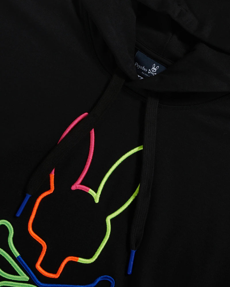 Psycho bunny (black mens logo Leo bunny hoodie)