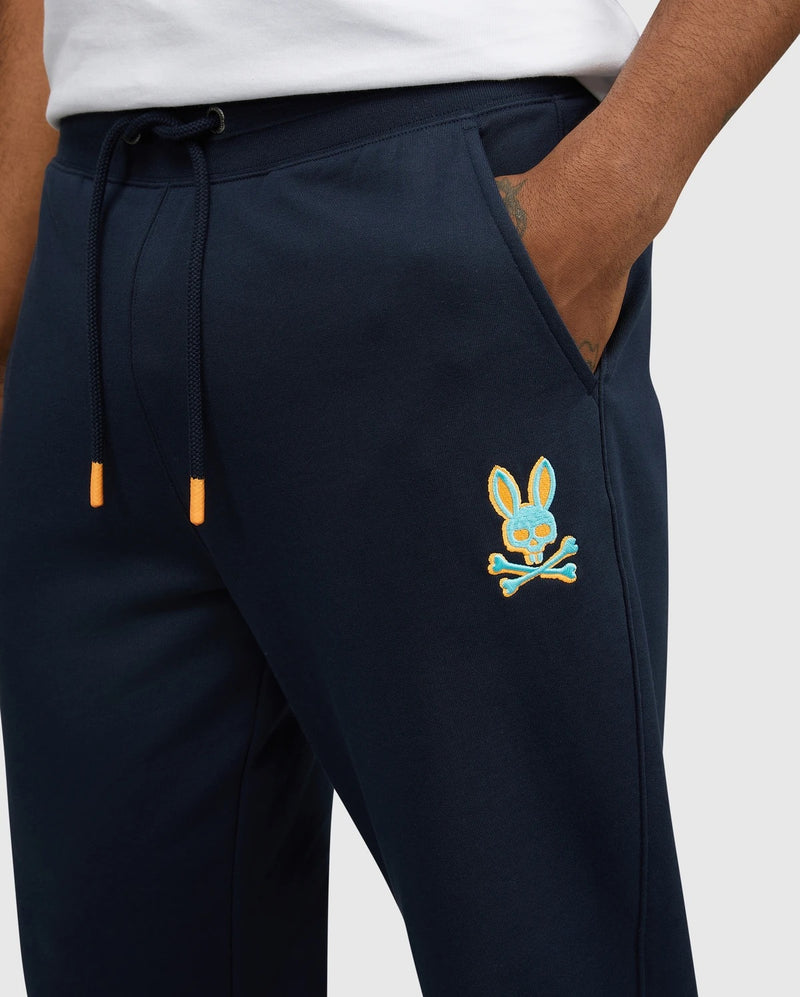 Psycho bunny (mens navy Bennett jogger pant)