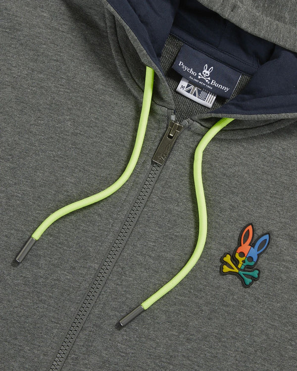 Psycho bunny (mens heather  bayles chain twitch hoodie)