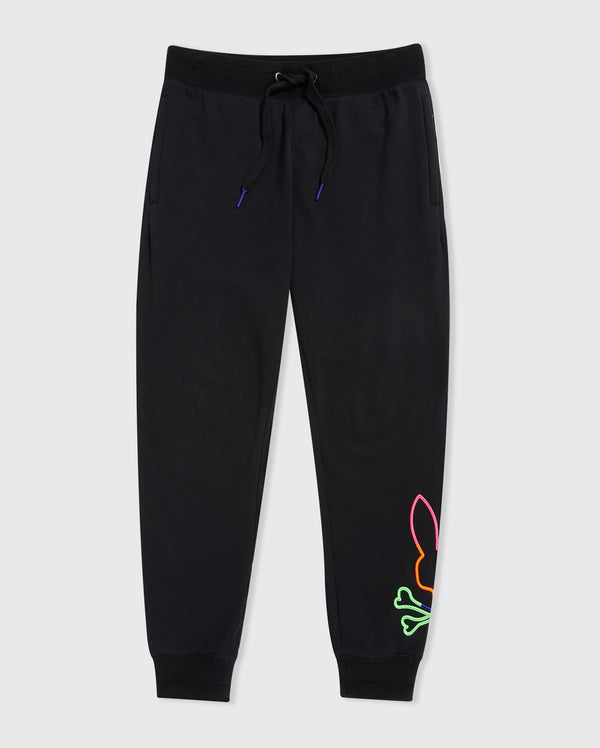 Psycho bunny (black mens leo bunny pants)