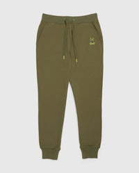 Psycho Bunny Men’s Waverly Sweatpants – Dark Olive Green