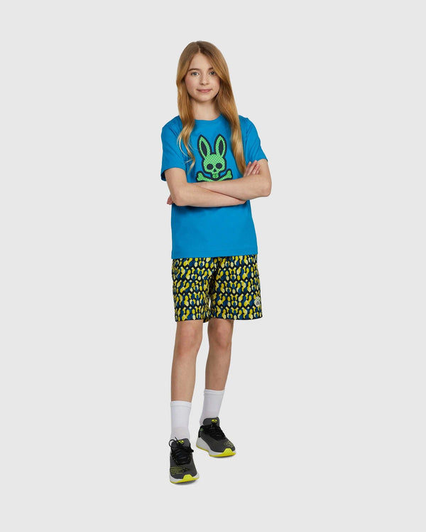 Psycho bunny (kids blue clay Jordan mesh t-shirt)